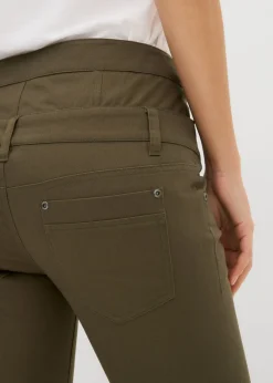 Discount Pantalón de sarga elástica Mujer Pantalones|Novedades