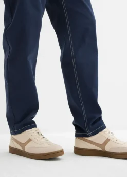 Discount Pantalón de sarga tipo barrel Mujer Pantalones