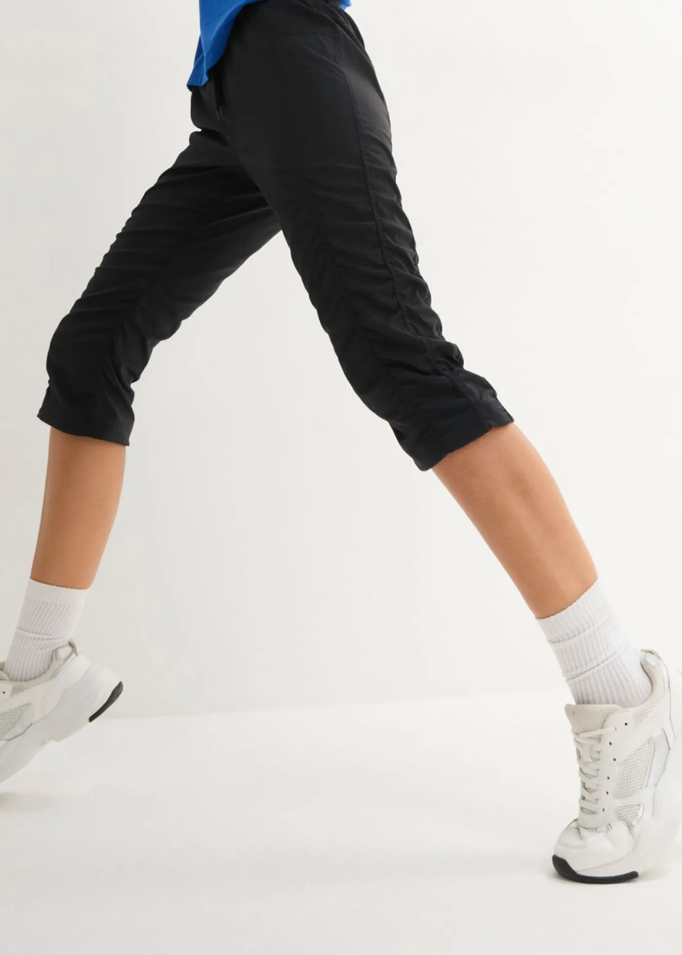 Best Pantalón de senderismo funcional, con largo capri Mujer Ropa Para El Aire Libre|Ropa Deportiva