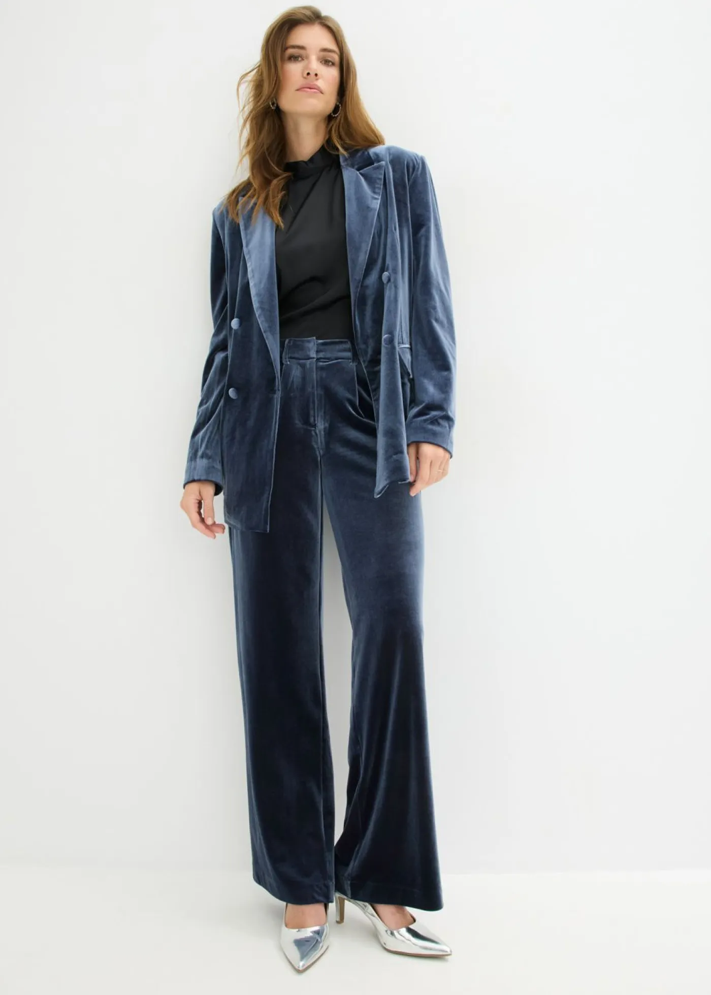 Online Pantalón de terciopelo suave Mujer Pantalones