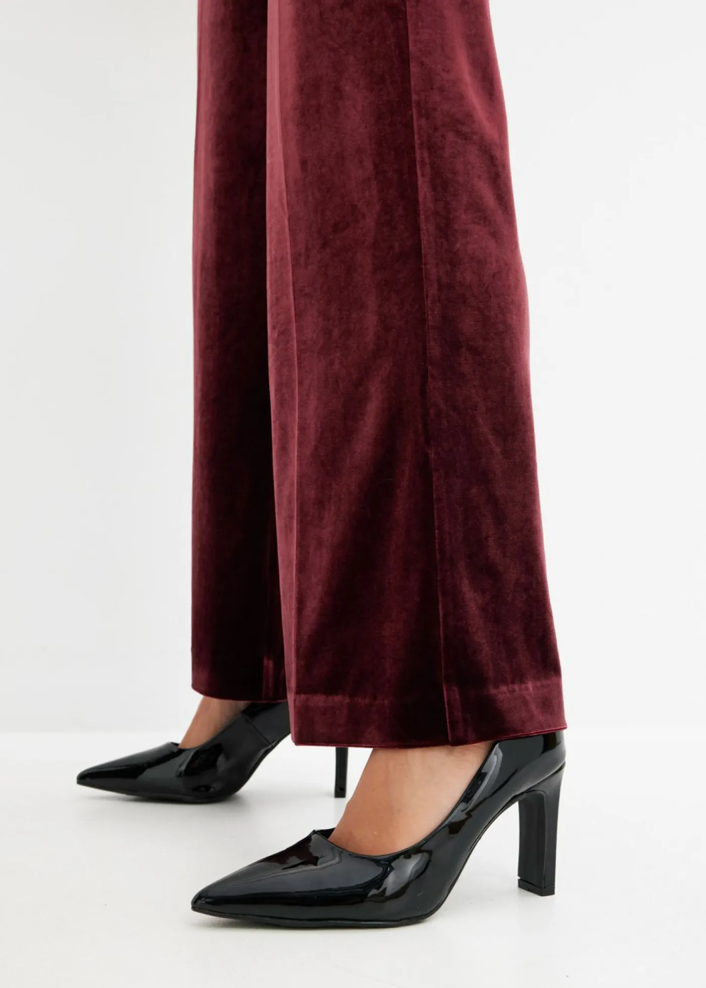 New Pantalón de terciopelo suave Mujer Pantalones
