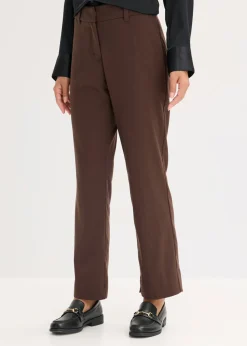Clearance Pantalón de traje con aberturas Mujer Pantalones