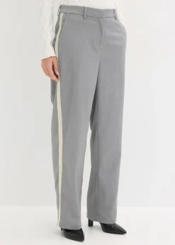 New Pantalón de traje con cinturilla cómoda Mujer Pantalones|Tallas Pequeñas