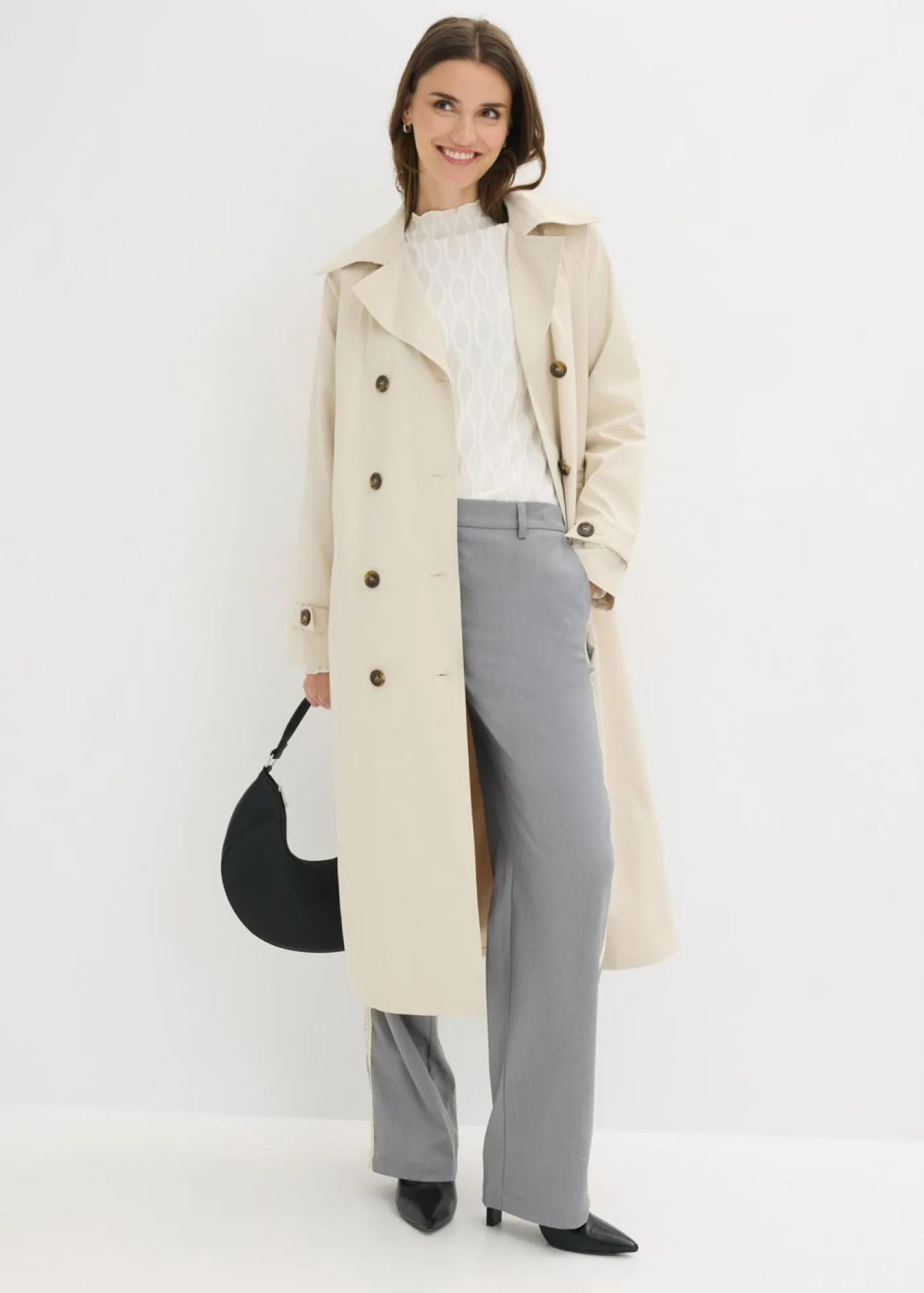 New Pantalón de traje con cinturilla cómoda Mujer Pantalones|Tallas Pequeñas