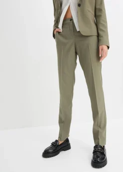 Clearance Pantalón de traje con pinzas Mujer Pantalones