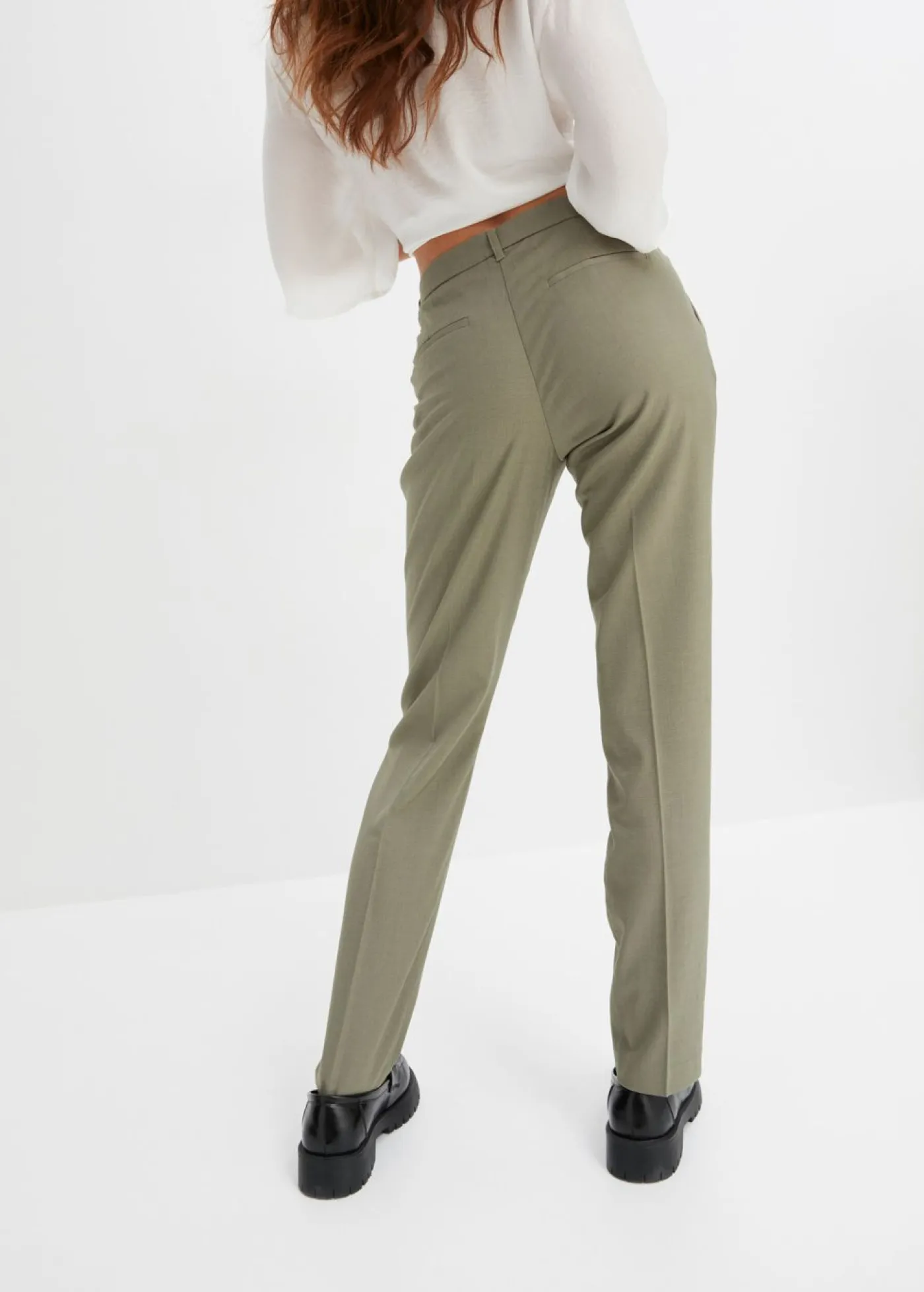 Clearance Pantalón de traje con pinzas Mujer Pantalones