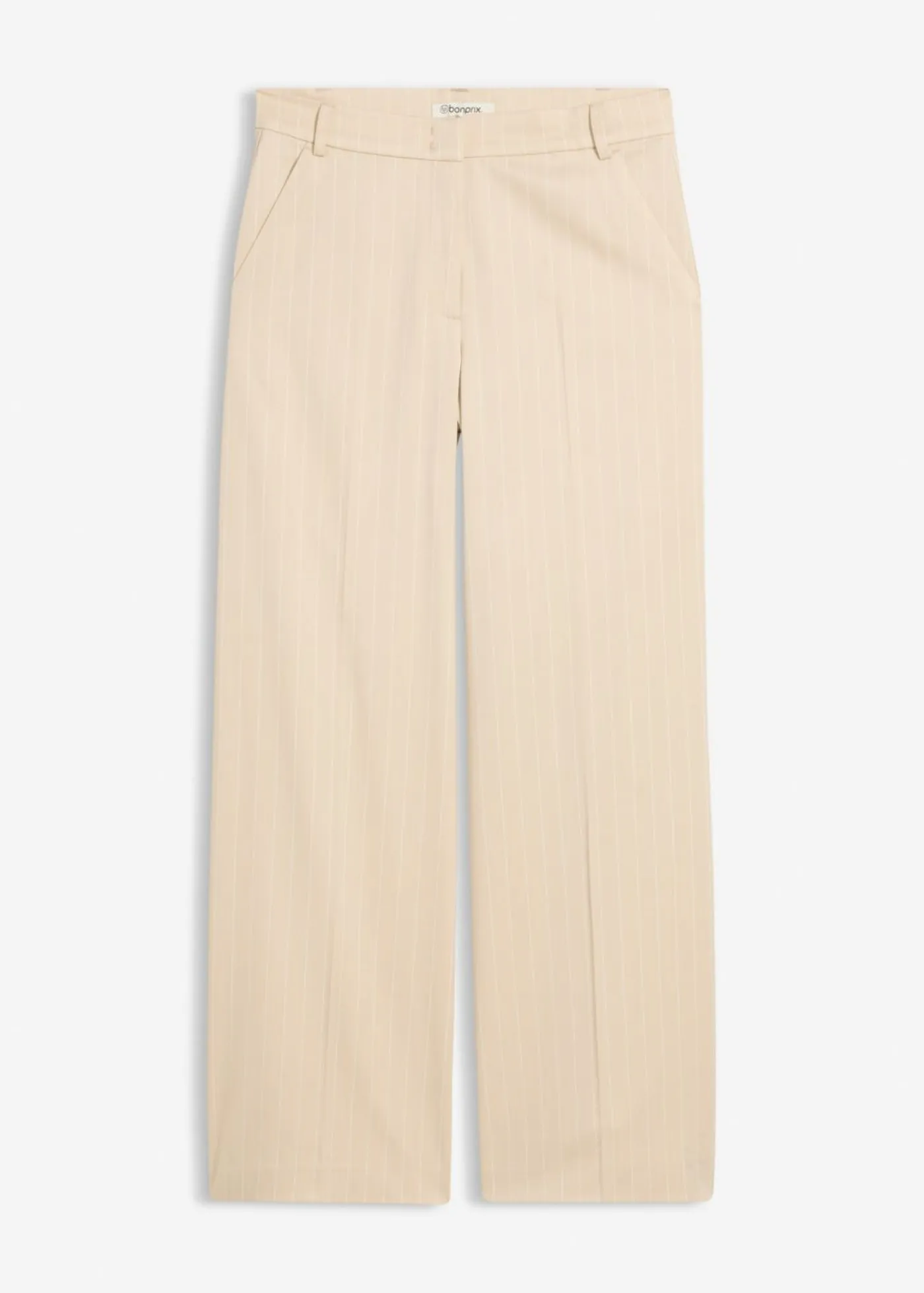 Hot Pantalón de traje con rayas Mujer Pantalones|Novedades