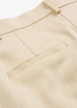 Hot Pantalón de traje con rayas Mujer Pantalones|Novedades