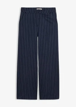 Hot Pantalón de traje con rayas Mujer Pantalones|Novedades