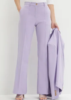 Sale Pantalón de traje flared Mujer Pantalones|Novedades