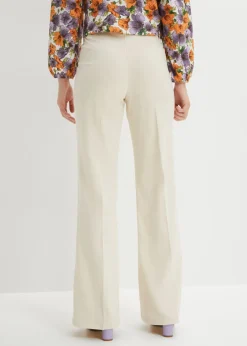 Outlet Pantalón de traje flared Mujer Pantalones|Novedades
