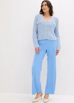 Clearance Pantalón de traje flared Mujer Pantalones|Novedades