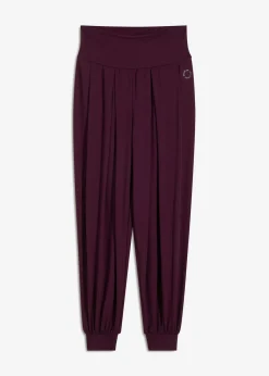 Best Pantalón deportivo ancho con cintura doblada Mujer Ropa Deportiva|Pantalones