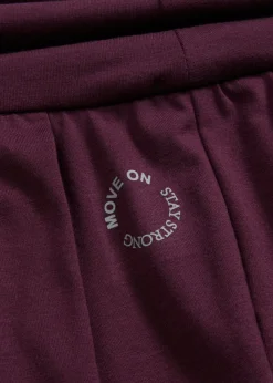 Best Pantalón deportivo ancho con cintura doblada Mujer Ropa Deportiva|Pantalones
