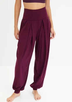 Best Pantalón deportivo ancho con cintura doblada Mujer Ropa Deportiva|Pantalones