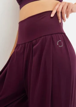 Best Pantalón deportivo ancho con cintura doblada Mujer Ropa Deportiva|Pantalones