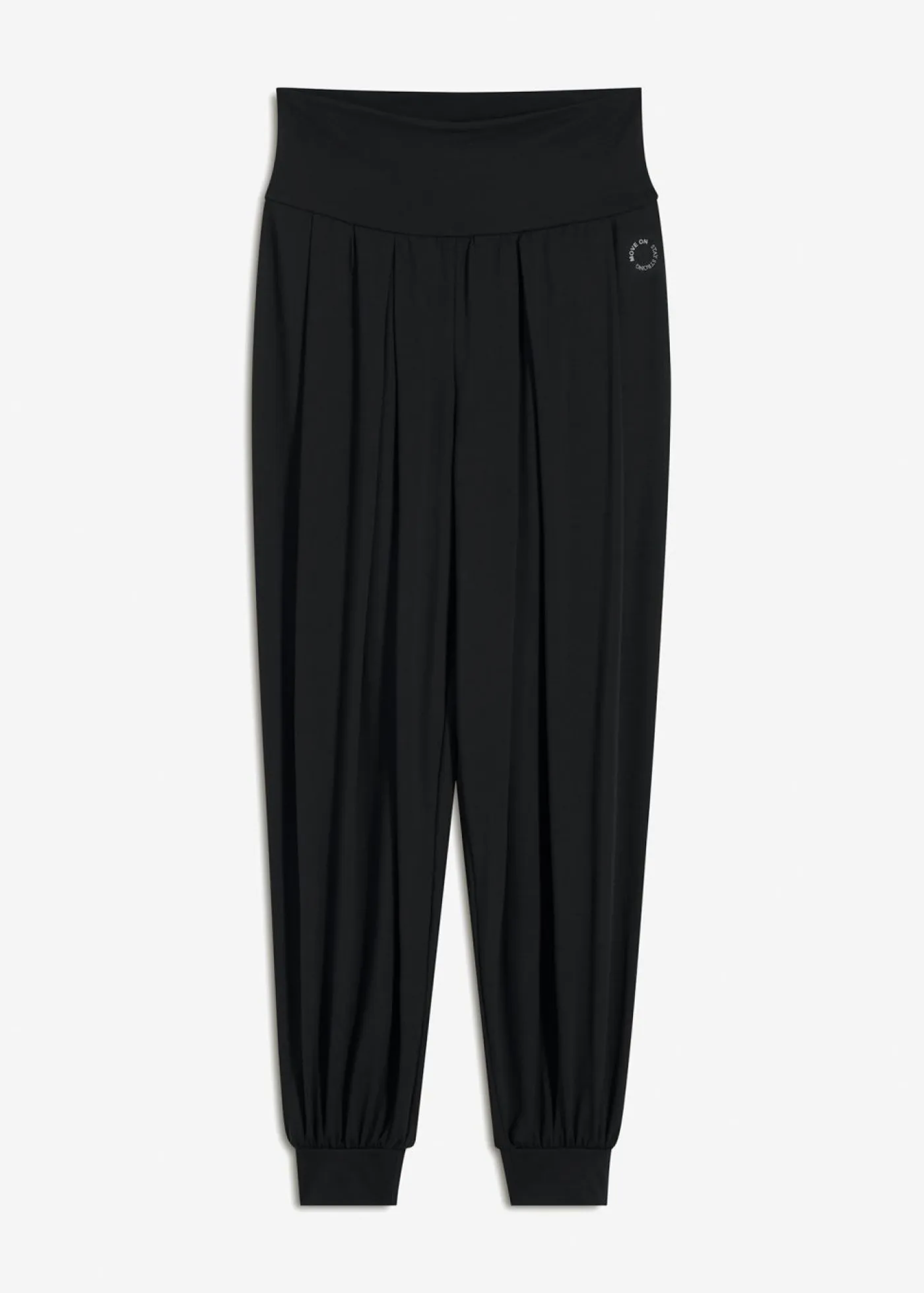 Clearance Pantalón deportivo ancho con cintura doblada Mujer Ropa Deportiva|Pantalones
