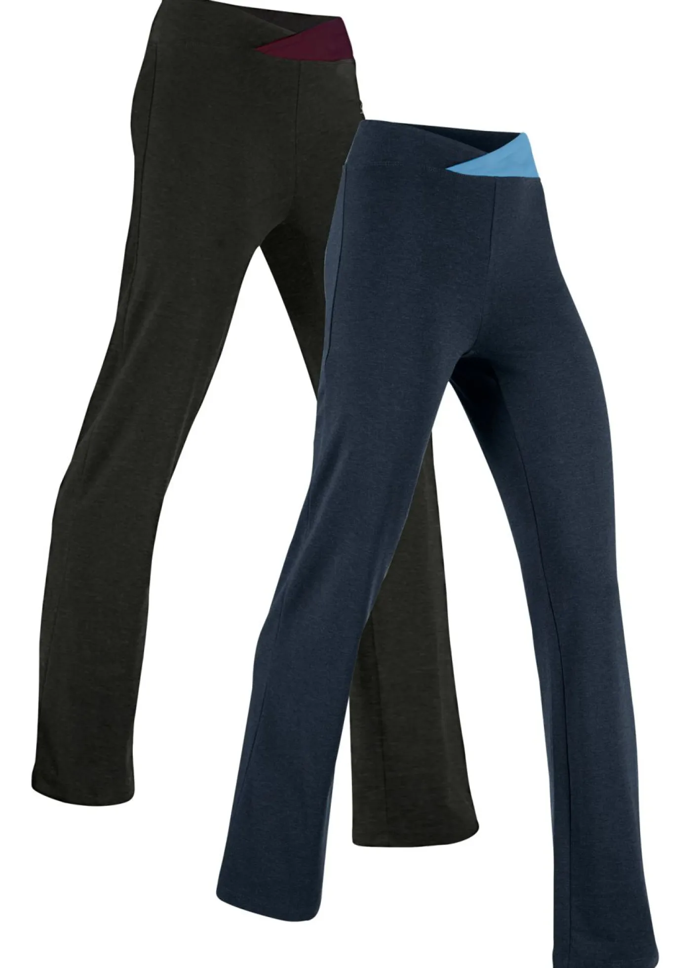 Discount Pantalón deportivo de algodón, bootcut (2 unidades) Mujer Ropa Deportiva|Pantalones