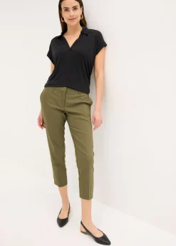 Online Pantalón ejecutivo de largo capri Mujer Pantalones