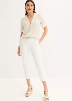 Clearance Pantalón ejecutivo de largo capri Mujer Pantalones