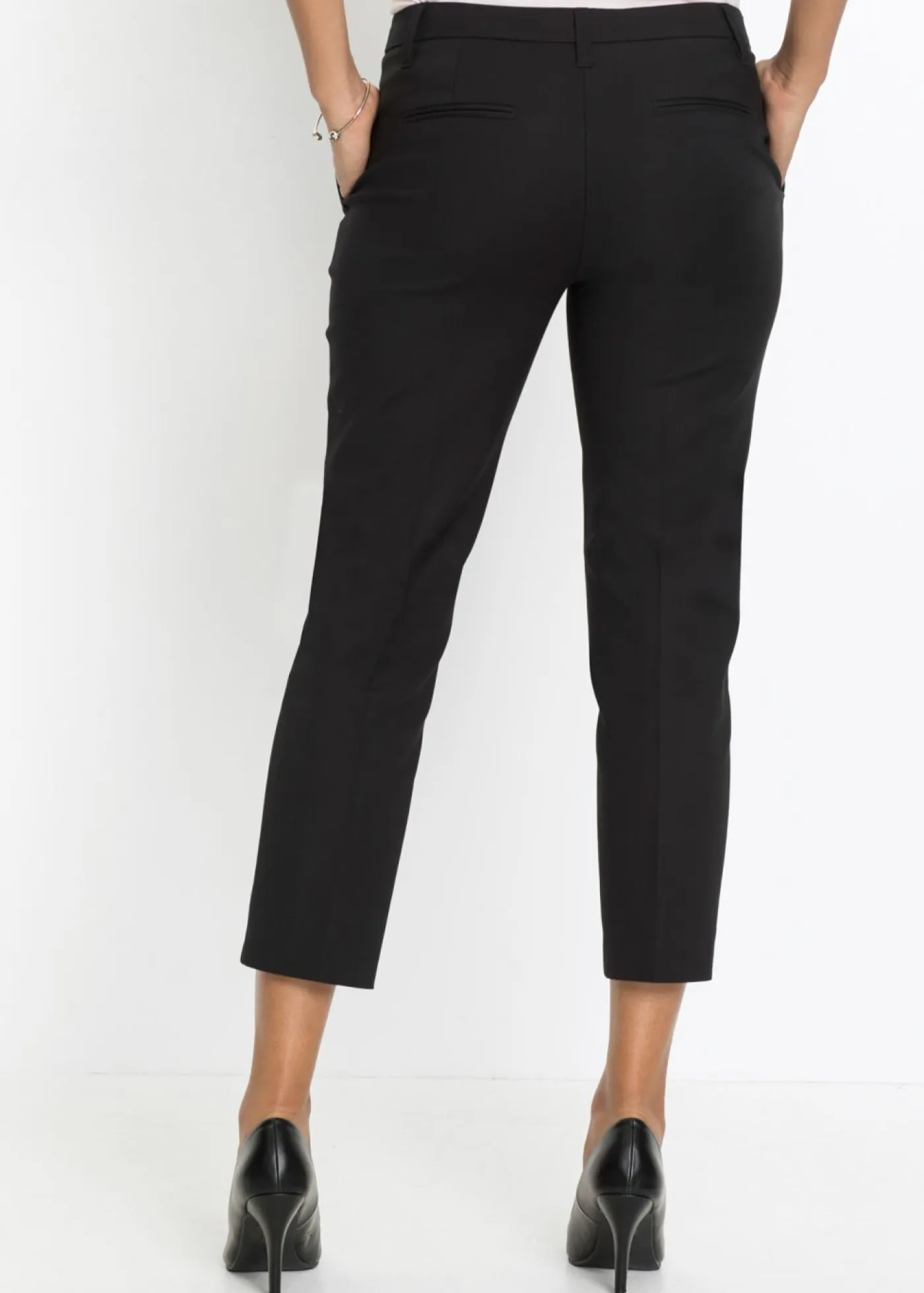 Best Pantalón ejecutivo de largo capri Mujer Pantalones