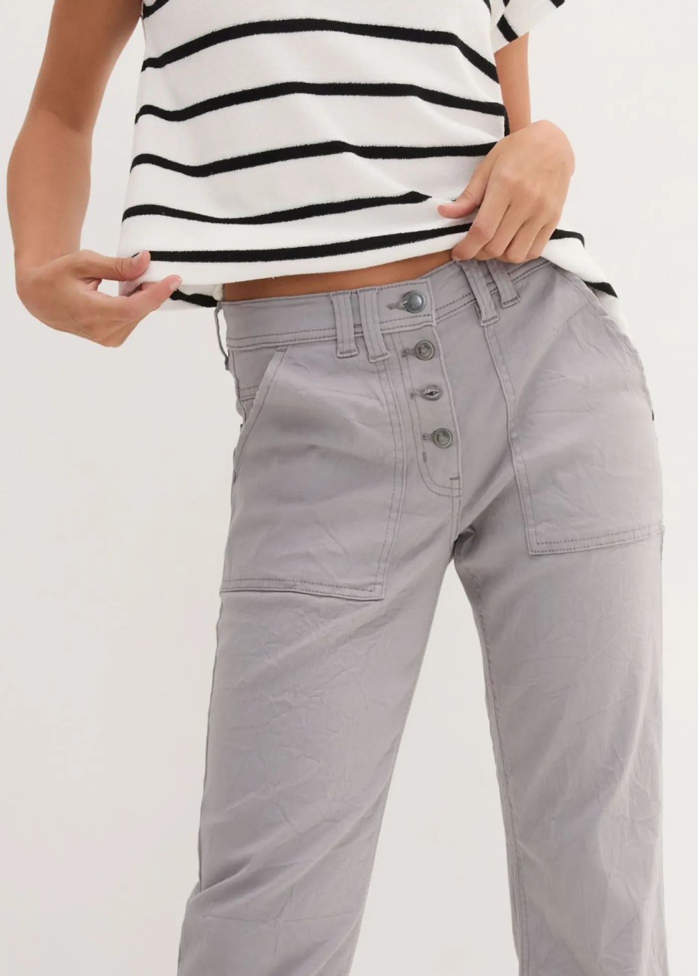 Discount Pantalón elástico Mujer Pantalones