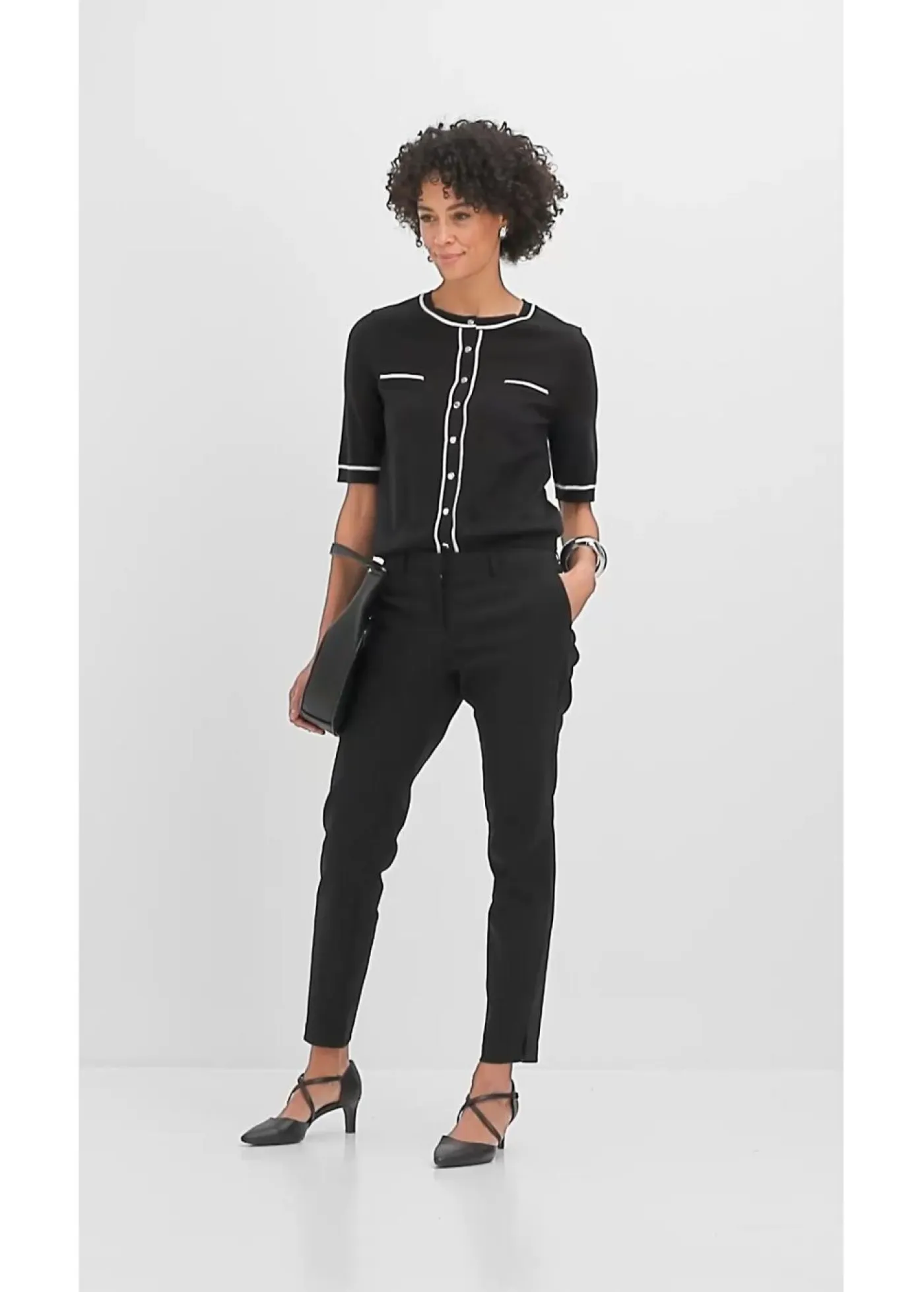 Online Pantalón elástico Mujer Pantalones|Novedades