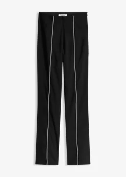 Discount Pantalón elástico acampanado de bengalina Mujer Pantalones