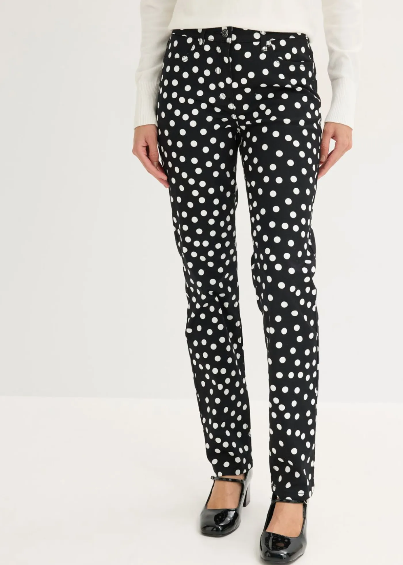 Sale Pantalón elástico 5 bolsillos Mujer Pantalones