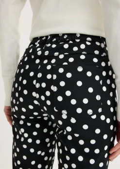 Sale Pantalón elástico 5 bolsillos Mujer Pantalones