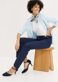 Clearance Pantalón elástico, bootcut Mujer Pantalones|Tallas Pequeñas