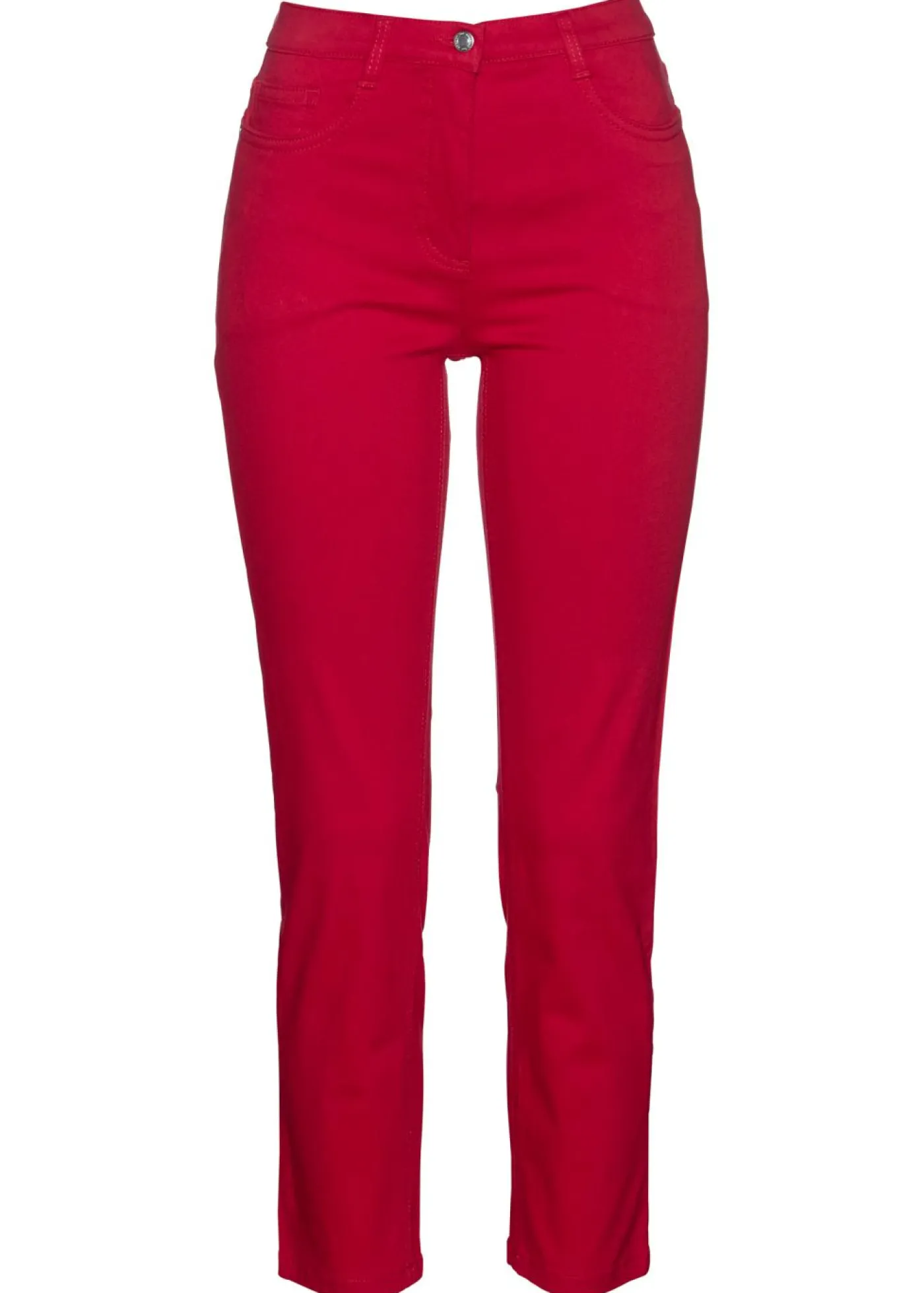New Pantalón elástico capri Mujer Pantalones
