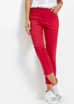 New Pantalón elástico capri Mujer Pantalones