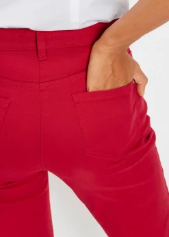 New Pantalón elástico capri Mujer Pantalones