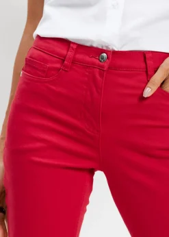 New Pantalón elástico capri Mujer Pantalones