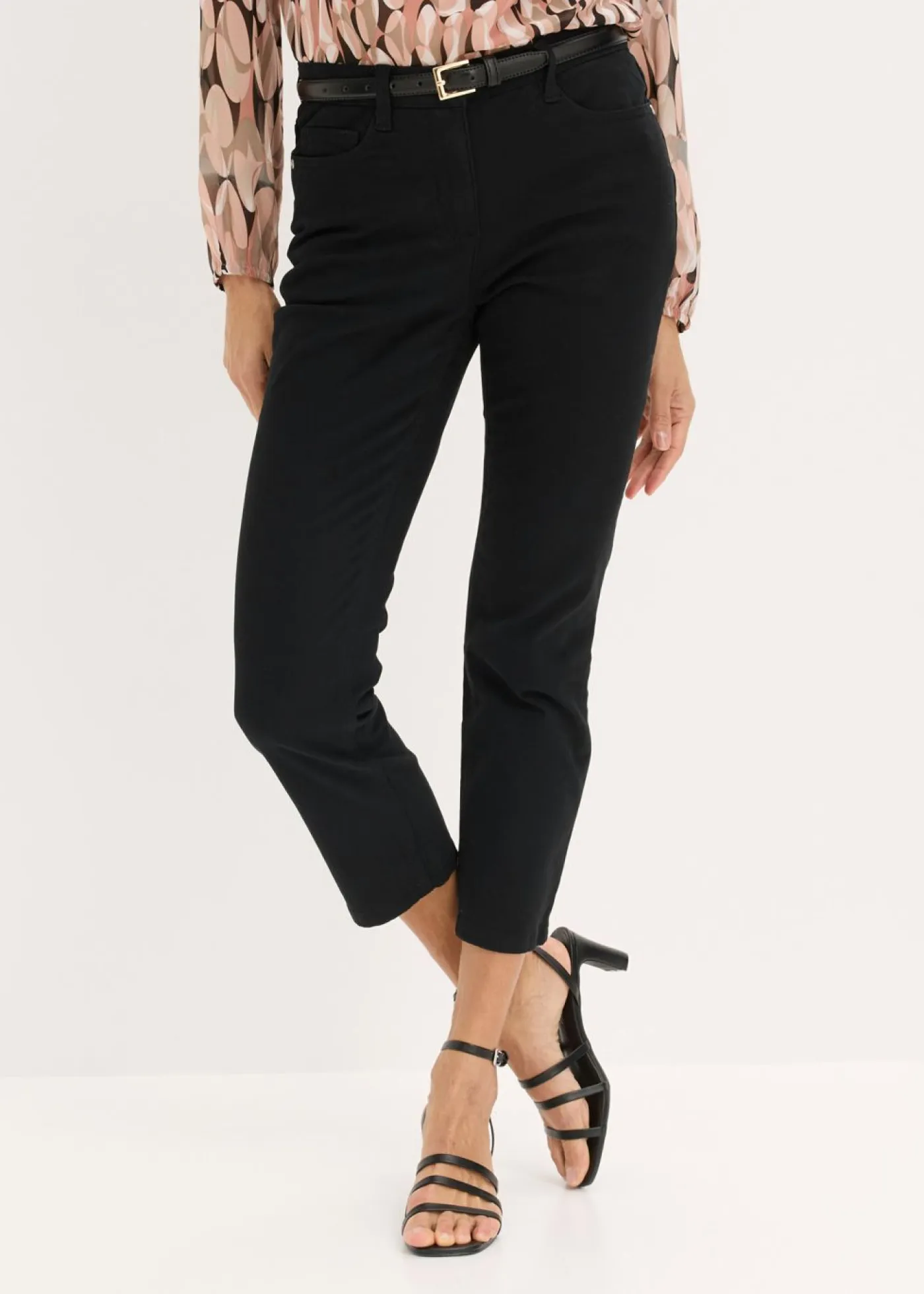 Best Pantalón elástico capri Mujer Pantalones