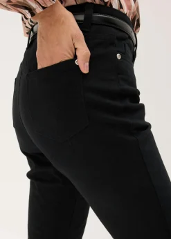Best Pantalón elástico capri Mujer Pantalones
