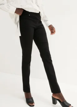 Best Pantalón elástico con cintura antideslizante Mujer Pantalones
