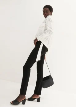 Best Pantalón elástico con cintura antideslizante Mujer Pantalones