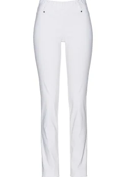 Online Pantalón elástico con cintura antideslizante Mujer Pantalones|Tallas Pequeñas