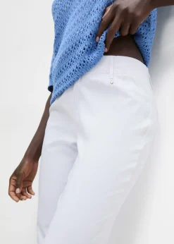 Online Pantalón elástico con cintura antideslizante Mujer Pantalones|Tallas Pequeñas