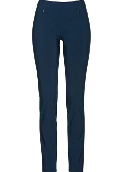 Pantalón elástico con cintura antideslizante Mujer Pantalones|Tallas Pequeñas