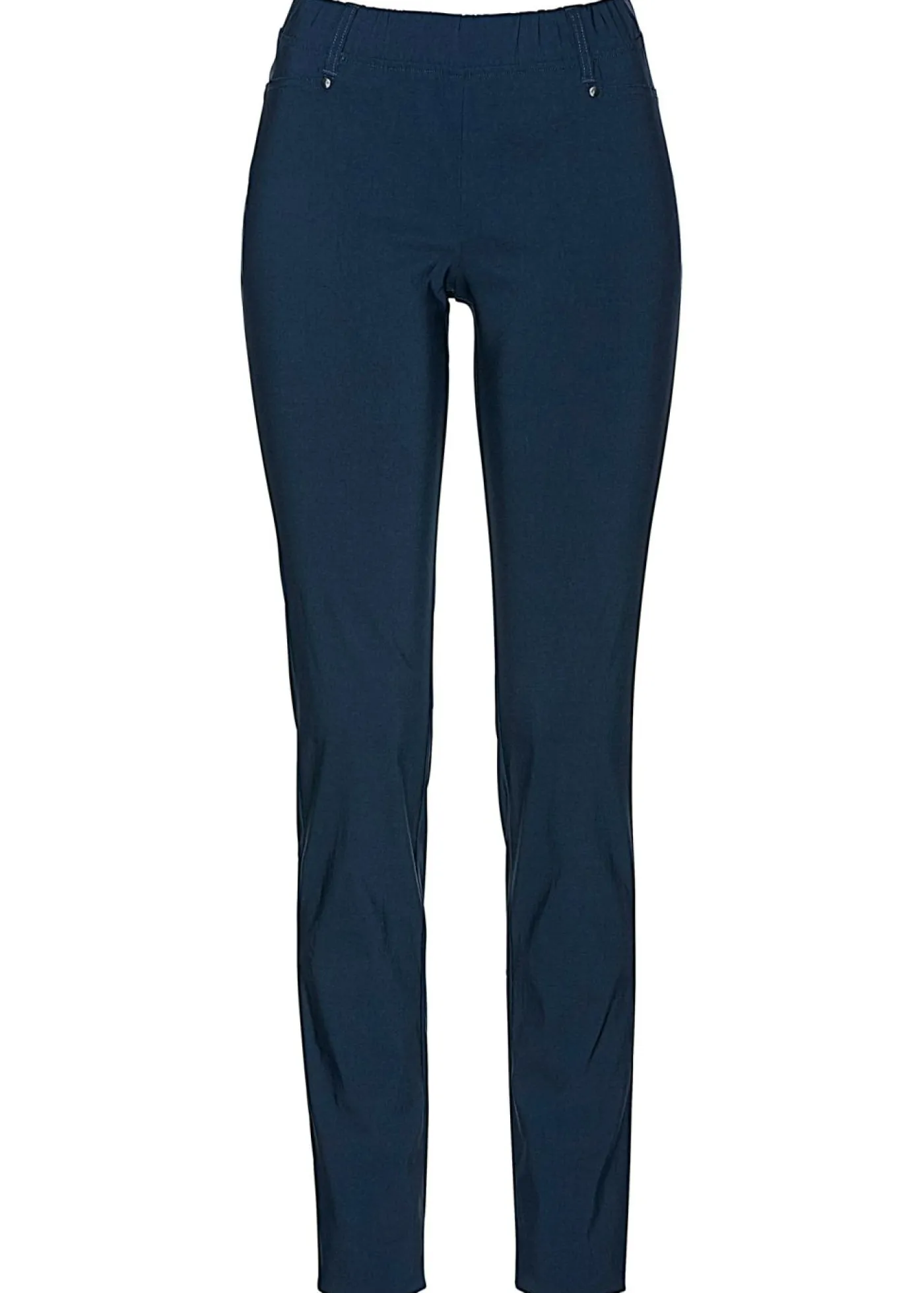Pantalón elástico con cintura antideslizante Mujer Pantalones|Tallas Pequeñas