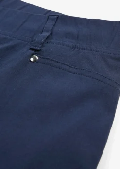 Pantalón elástico con cintura antideslizante Mujer Pantalones|Tallas Pequeñas