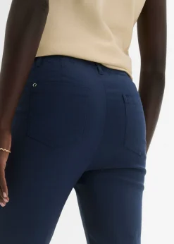 Pantalón elástico con cintura antideslizante Mujer Pantalones|Tallas Pequeñas