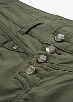 Best Pantalón elástico con efecto arrugado Mujer Pantalones