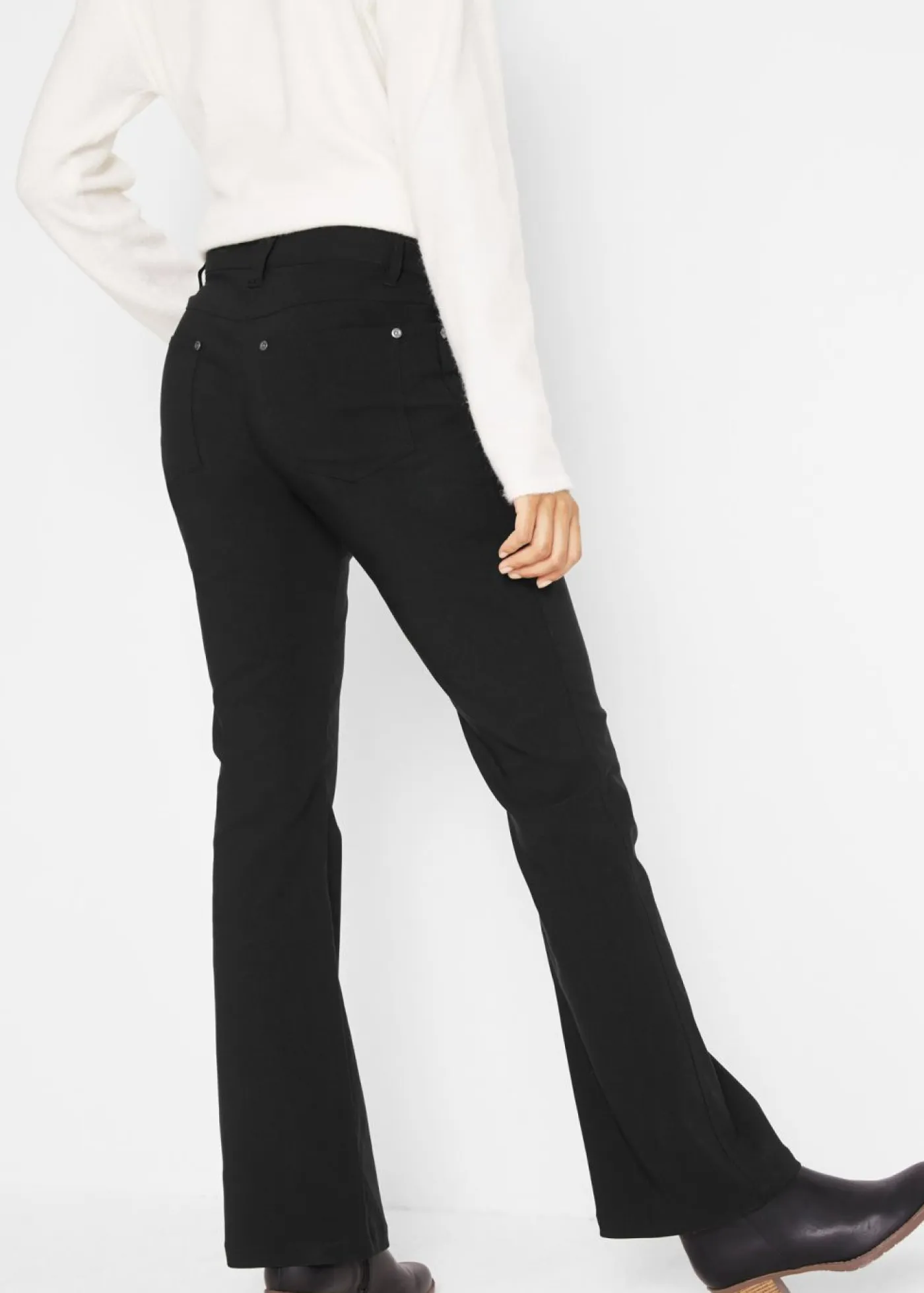 Best Pantalón elástico con viscosa Mujer Pantalones