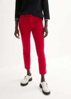 Hot Pantalón elástico de algodón Mujer Pantalones