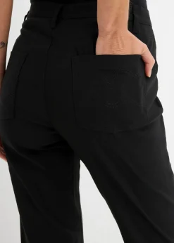 Clearance Pantalón elástico de bengalina, bootcut Mujer Pantalones