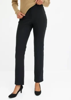 Discount Pantalón elástico de bengalina Mujer Pantalones|Tallas Pequeñas